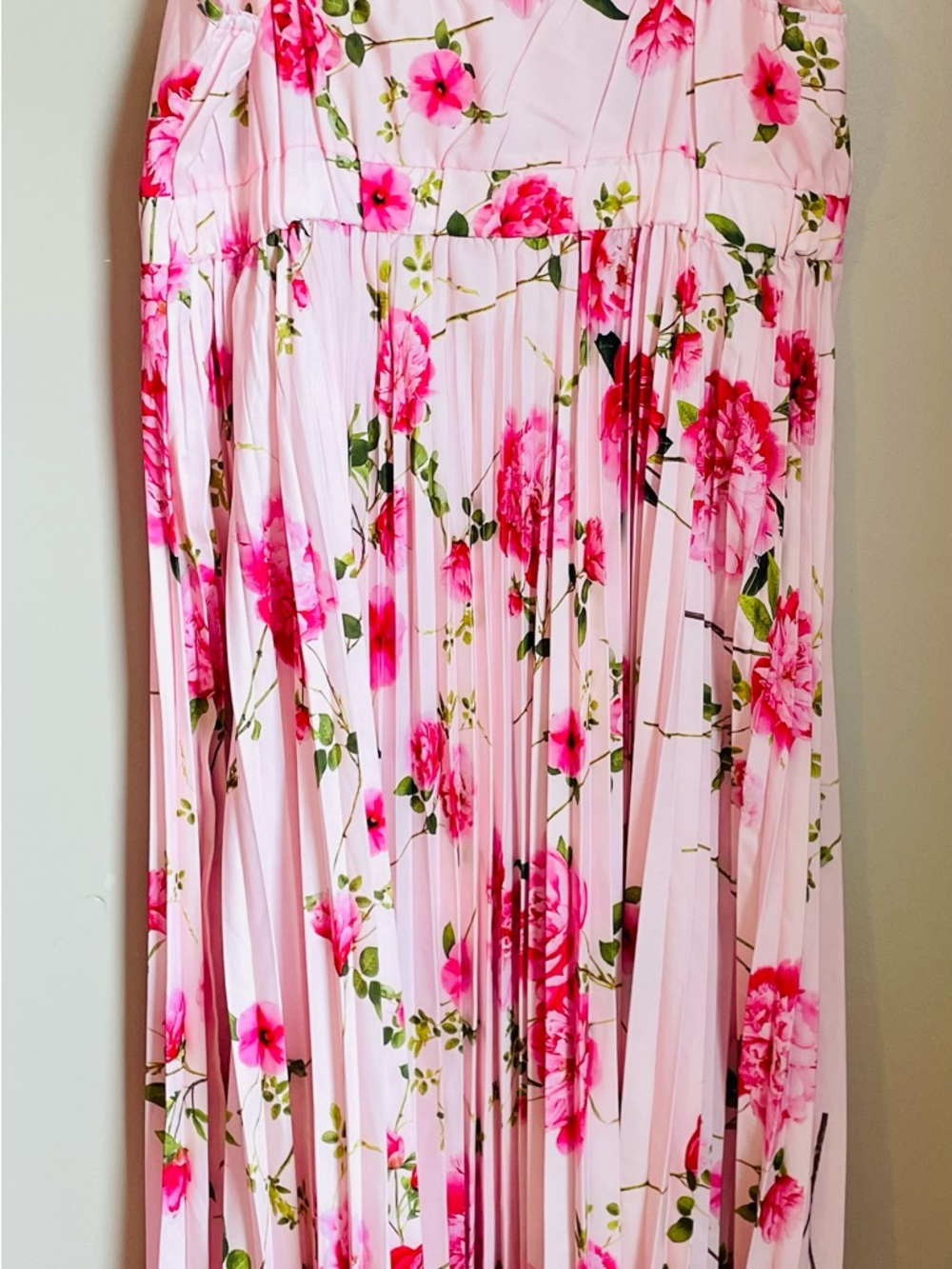 SHEIN Pink Floral Curve Dress 1XL - Picture 3 of 4